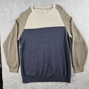 Southern Pines Pullover Long Sleeve Sweater Cotton Mens Size XXL / 2XL